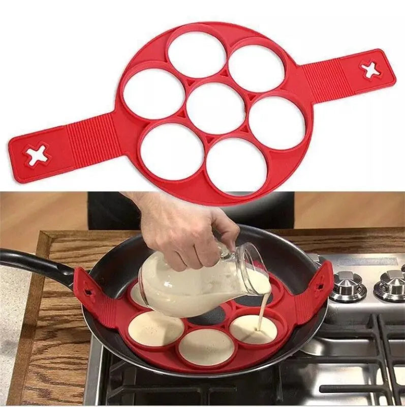 Multi-use Nonstick Silicone Ring Cooking Mold
